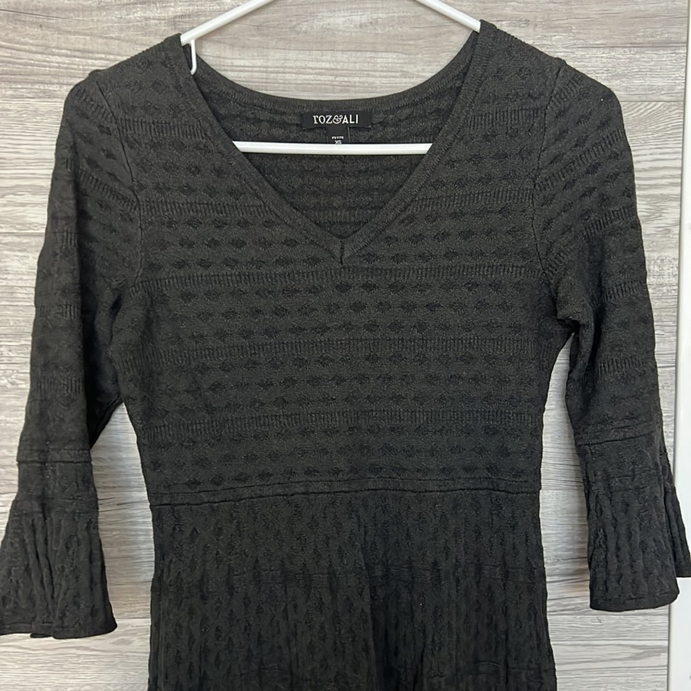 Roz & Ali Straight A-Line Sweater Dress